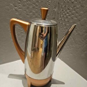 Vintage Farberware Chrome Percolater Works 11"